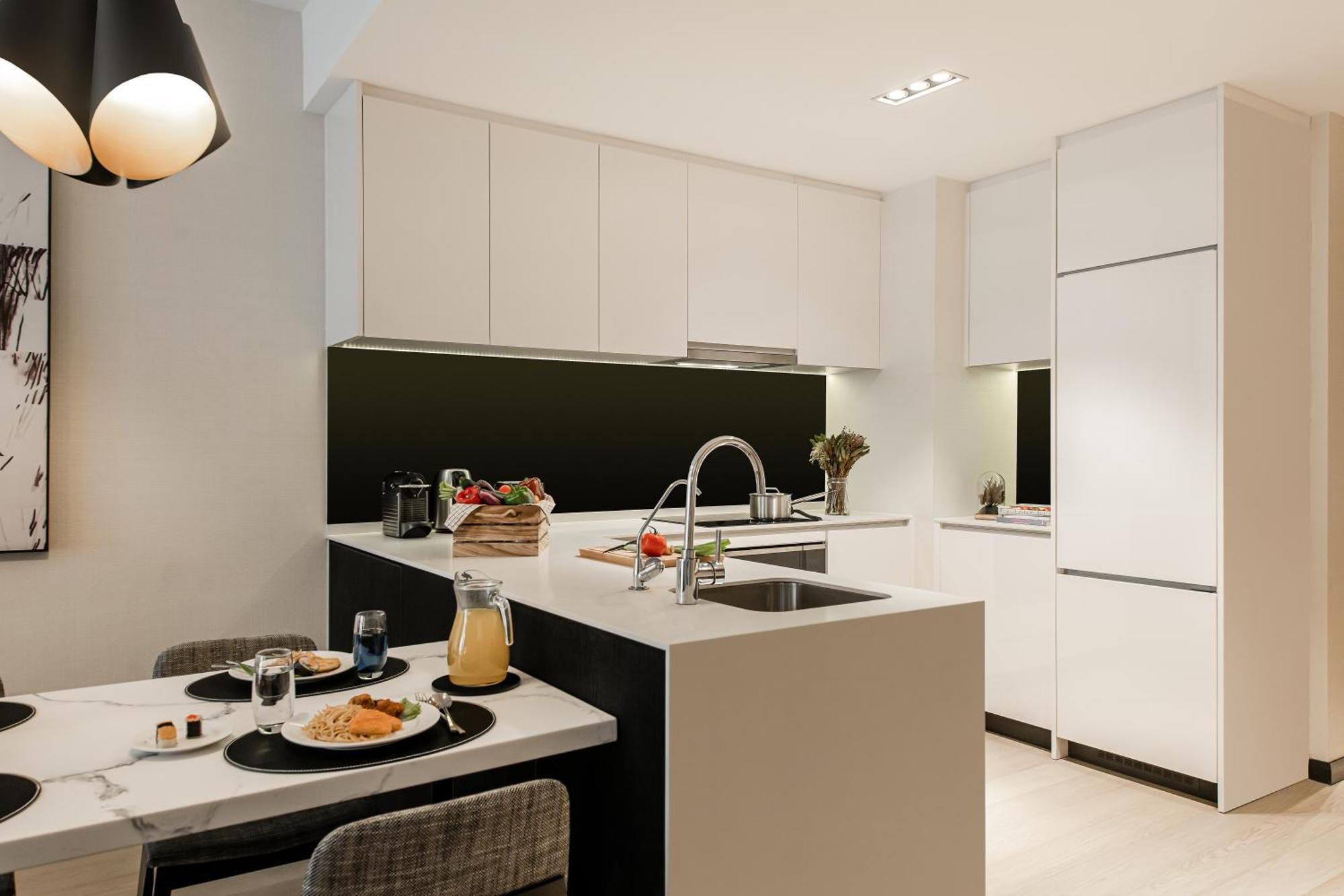 Ascott Star Klcc Kuala Lumpur Hotel ภายนอก รูปภาพ A modern kitchen