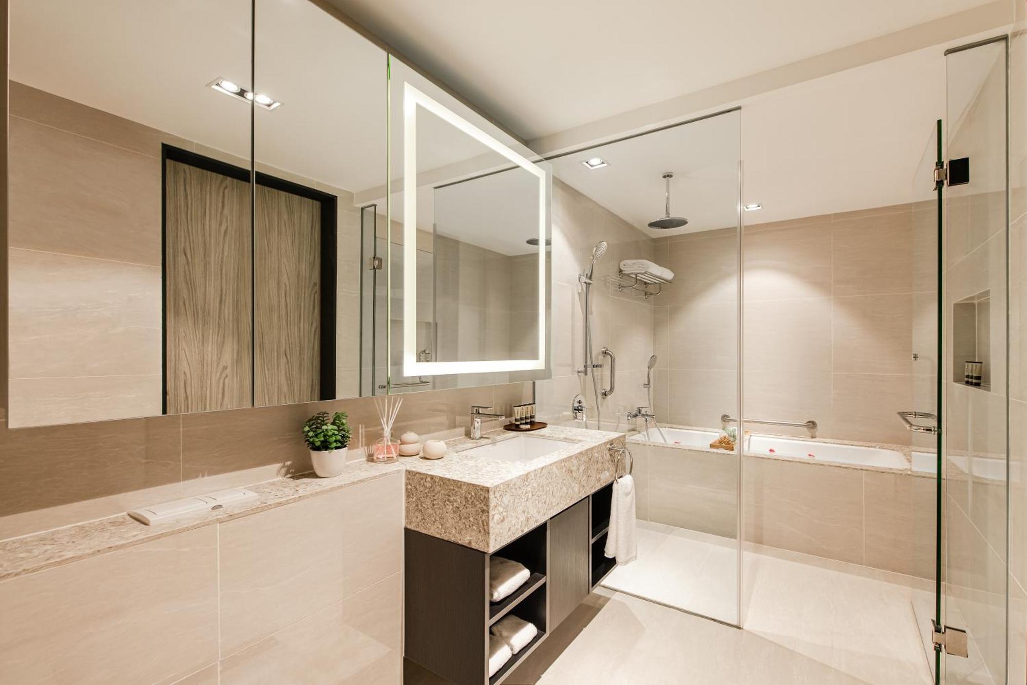 Ascott Star Klcc Kuala Lumpur Hotel ภายนอก รูปภาพ Bathroom